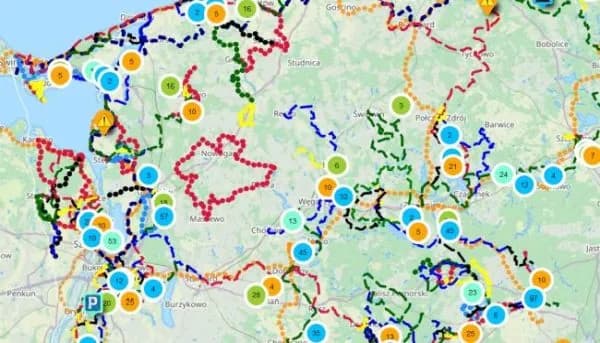 Mapa tras rowerowych w Rewalu: Odkryj ukryte szlaki i atrakcje
